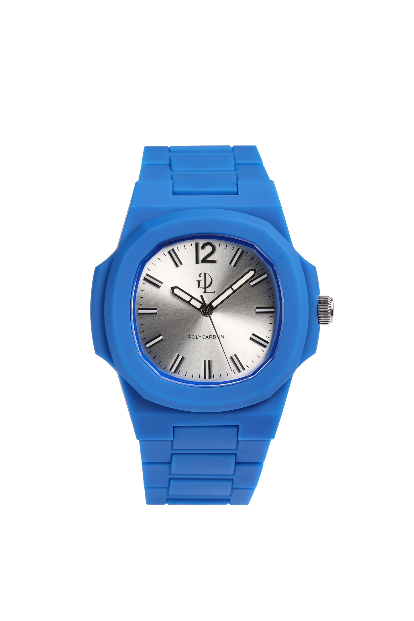 GDL Watch Blu Polycarbon Argento Dial