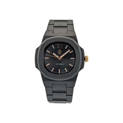 GDL Watch  Polycarbon  Dial Black